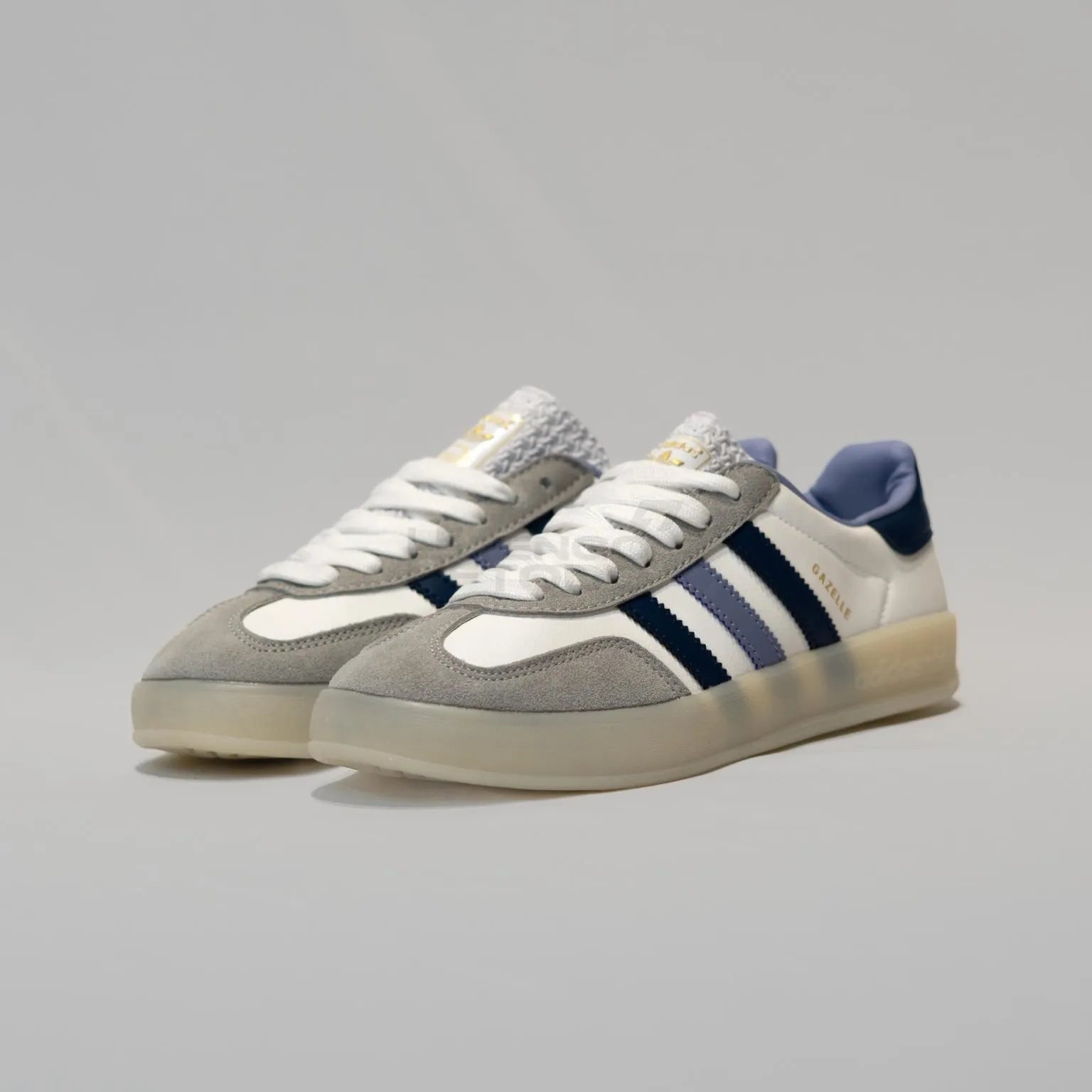 ADIDAS GAZELLE BLANCA MORADO