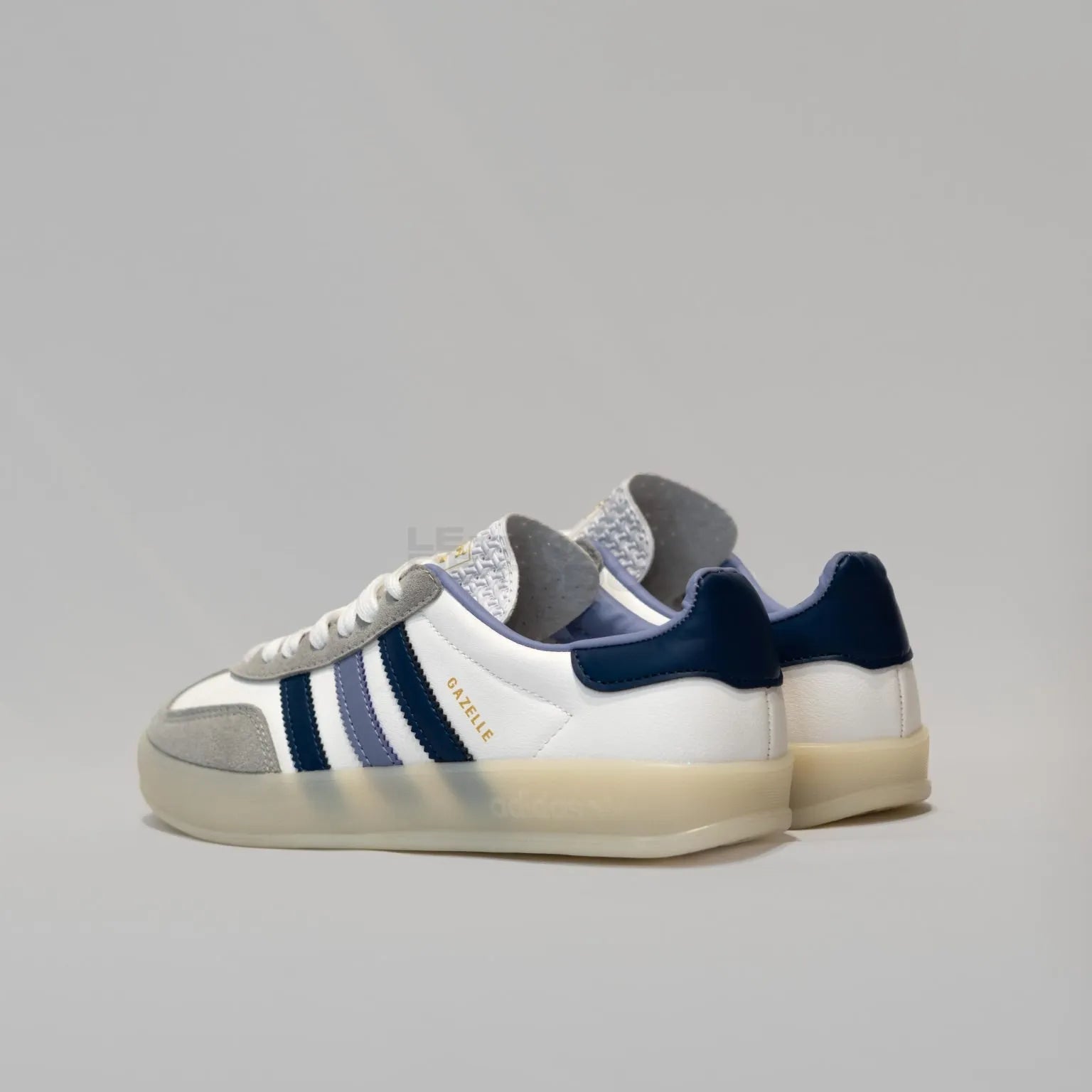 ADIDAS GAZELLE BLANCA MORADO