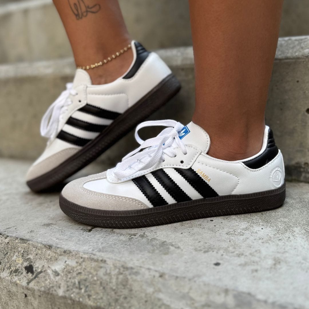 ADIDAS SAMBA BLANCA NEGRA