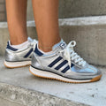 ADIDAS SL-72 PLATEADA AZUL
