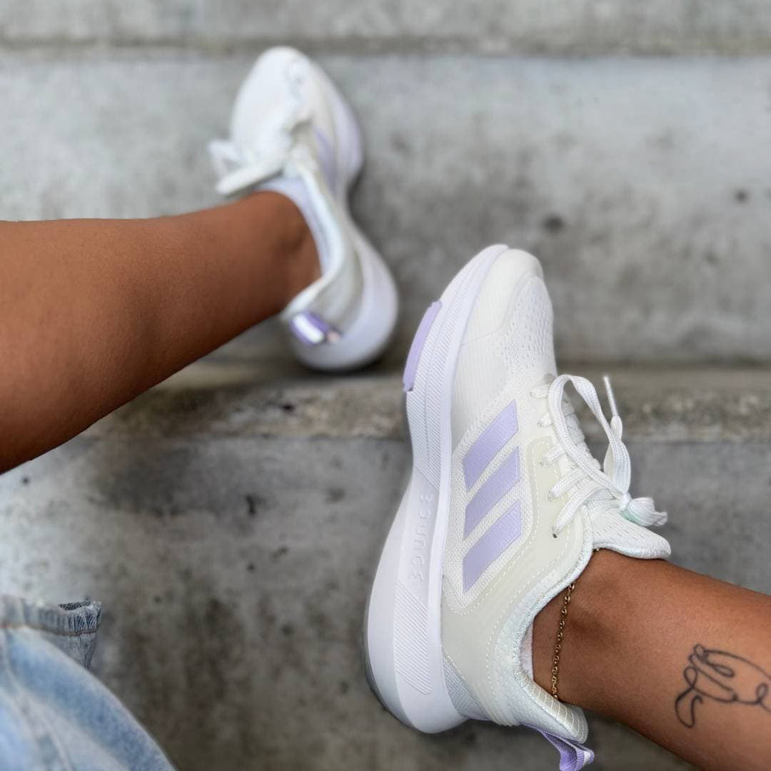 ADIDAS BOUNCE BLANCA LILA