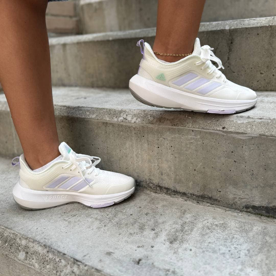 ADIDAS BOUNCE BLANCA LILA