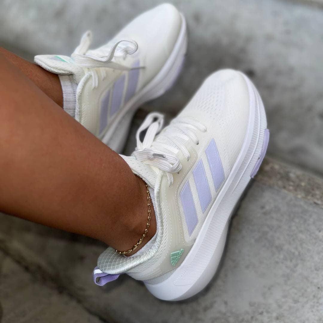 ADIDAS BOUNCE BLANCA LILA