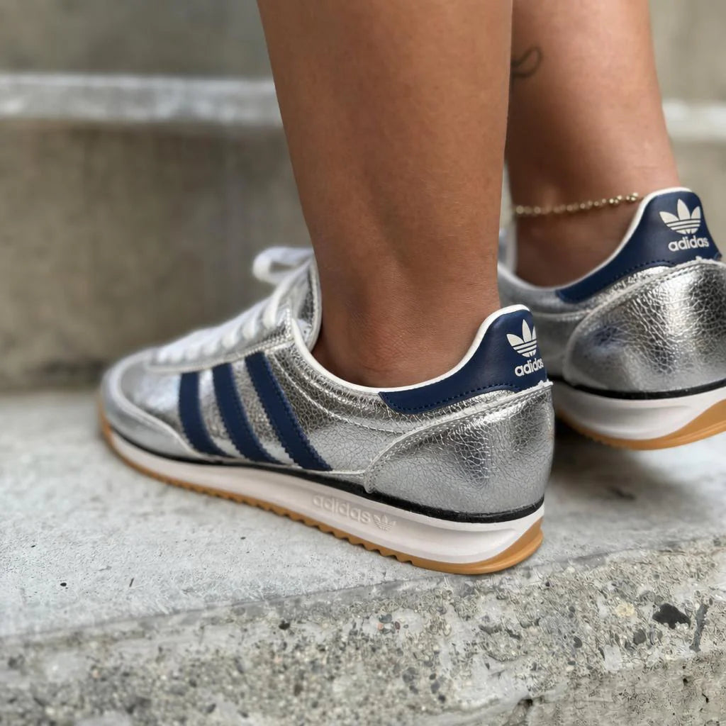 ADIDAS SL-72 PLATEADA AZUL