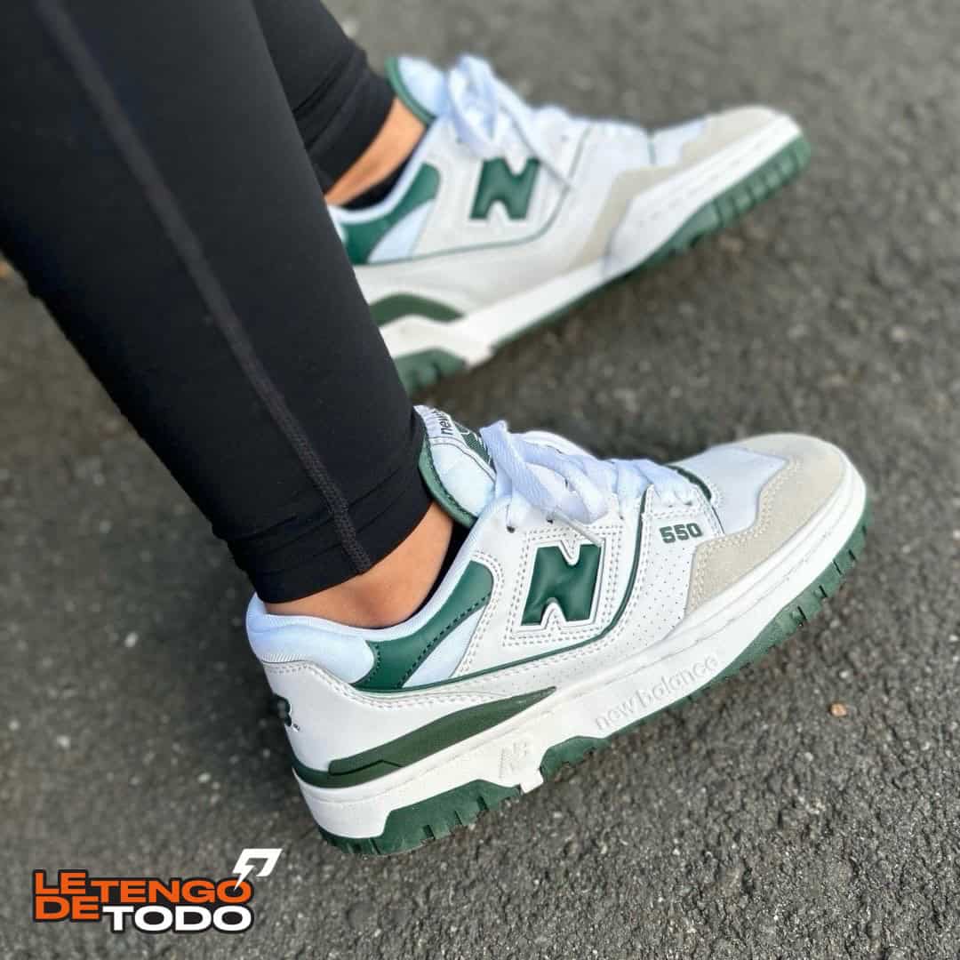 NEW BALANCE 550 BLANCA VERDE