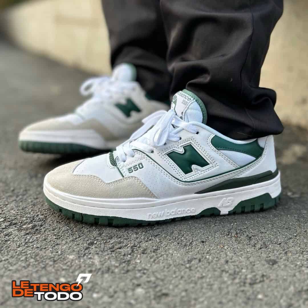 NEW BALANCE 550 BLANCA VERDE