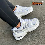 NEW BALANCE 530 BLANCA AZUL OSCURO