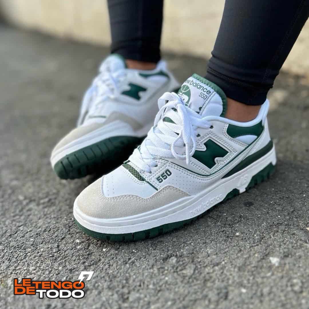 NEW BALANCE 550 BLANCA VERDE
