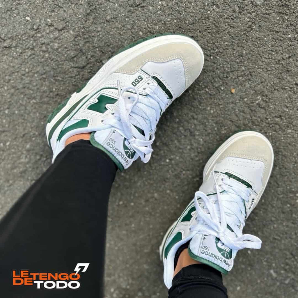 NEW BALANCE 550 BLANCA VERDE