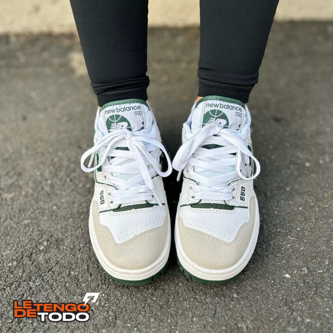 NEW BALANCE 550 BLANCA VERDE