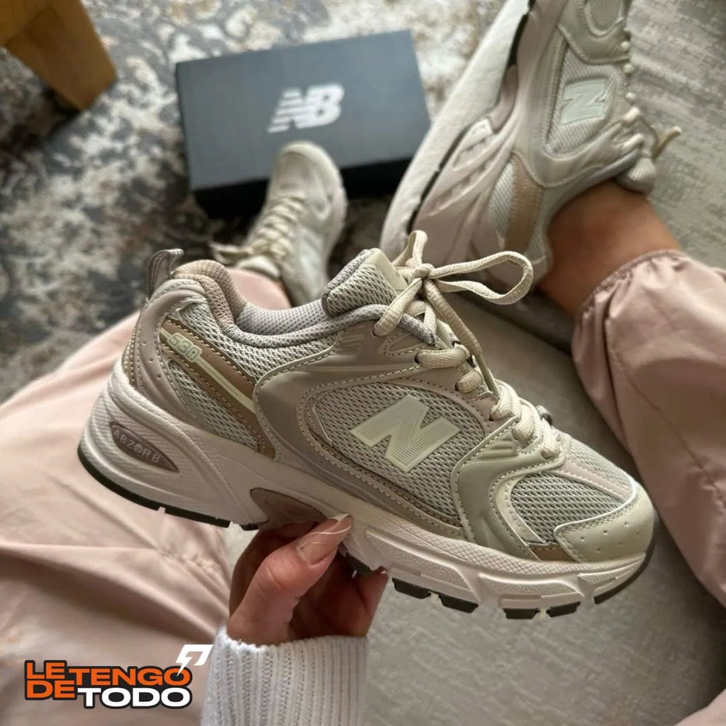 NEW BALANCE 530 GRIS CAFE