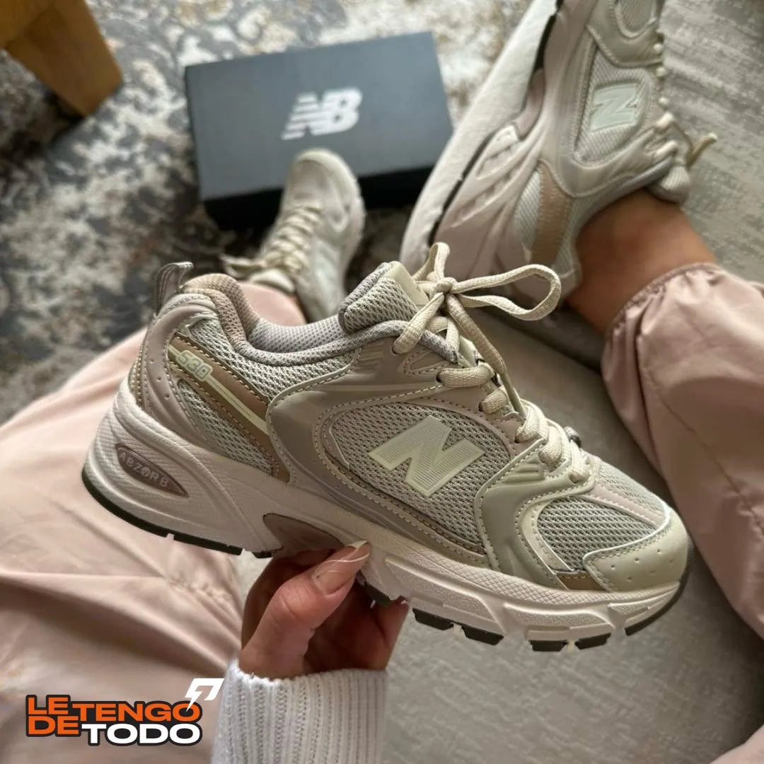 NEW BALANCE 530 GRIS CAFE