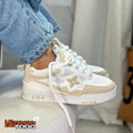 LOUIS VUITTON SKATE BLANCA BEIGE