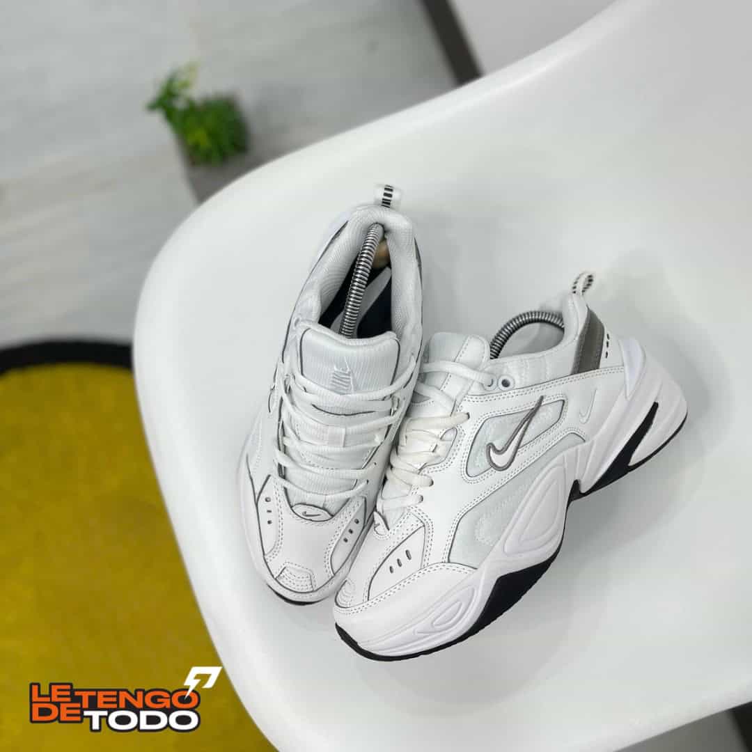 NIKE TEKNO BLANCA GRIS