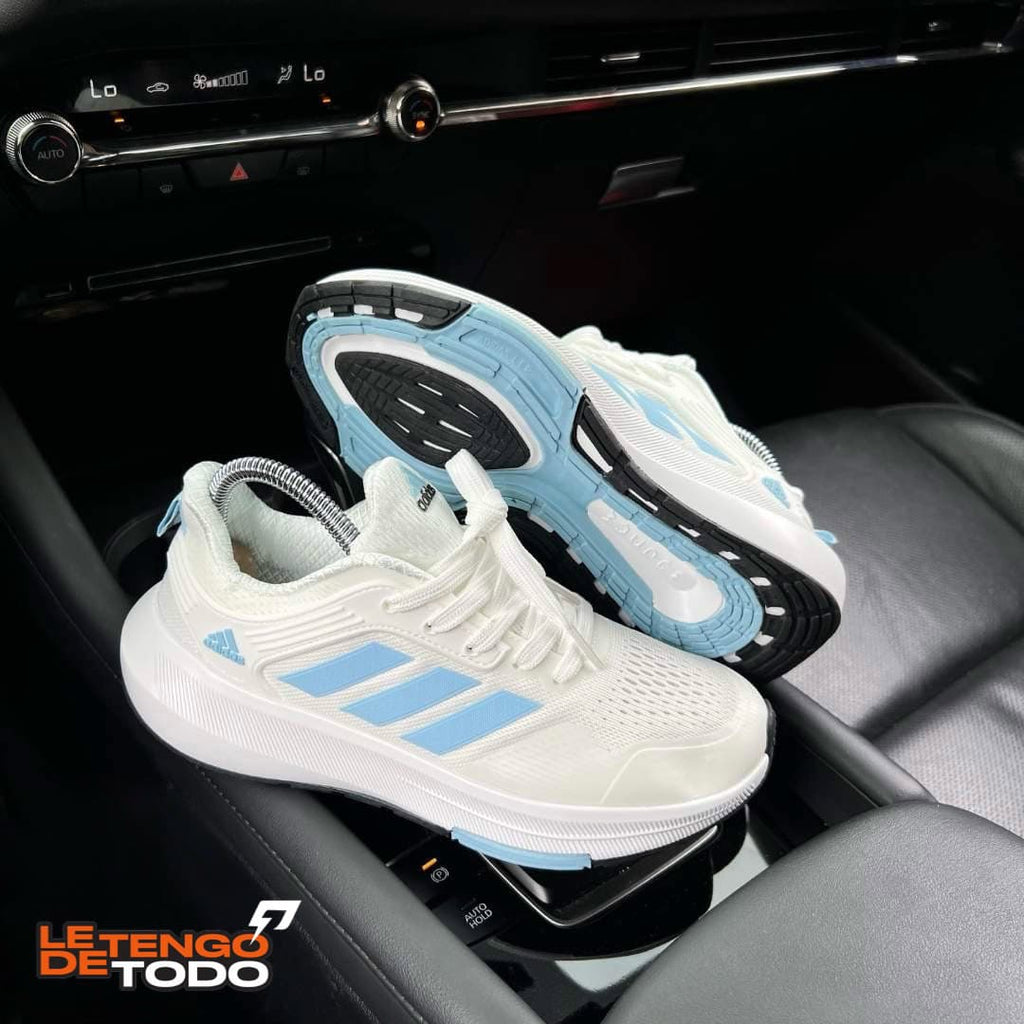 ADIDAS BOUNCE BLANCA AZUL