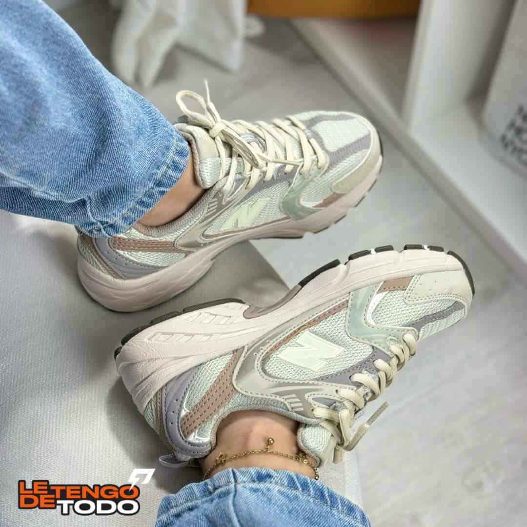 NEW BALANCE 530 GRIS CAFE