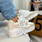 LOUIS VUITTON SKATE BLANCA BEIGE