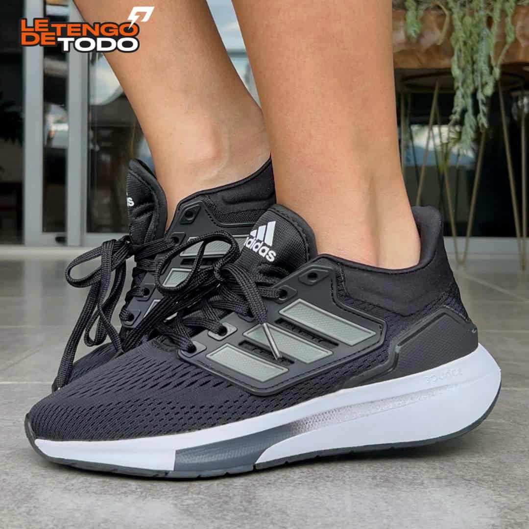 ADIDAS EQ21 NEGRA BLANCA