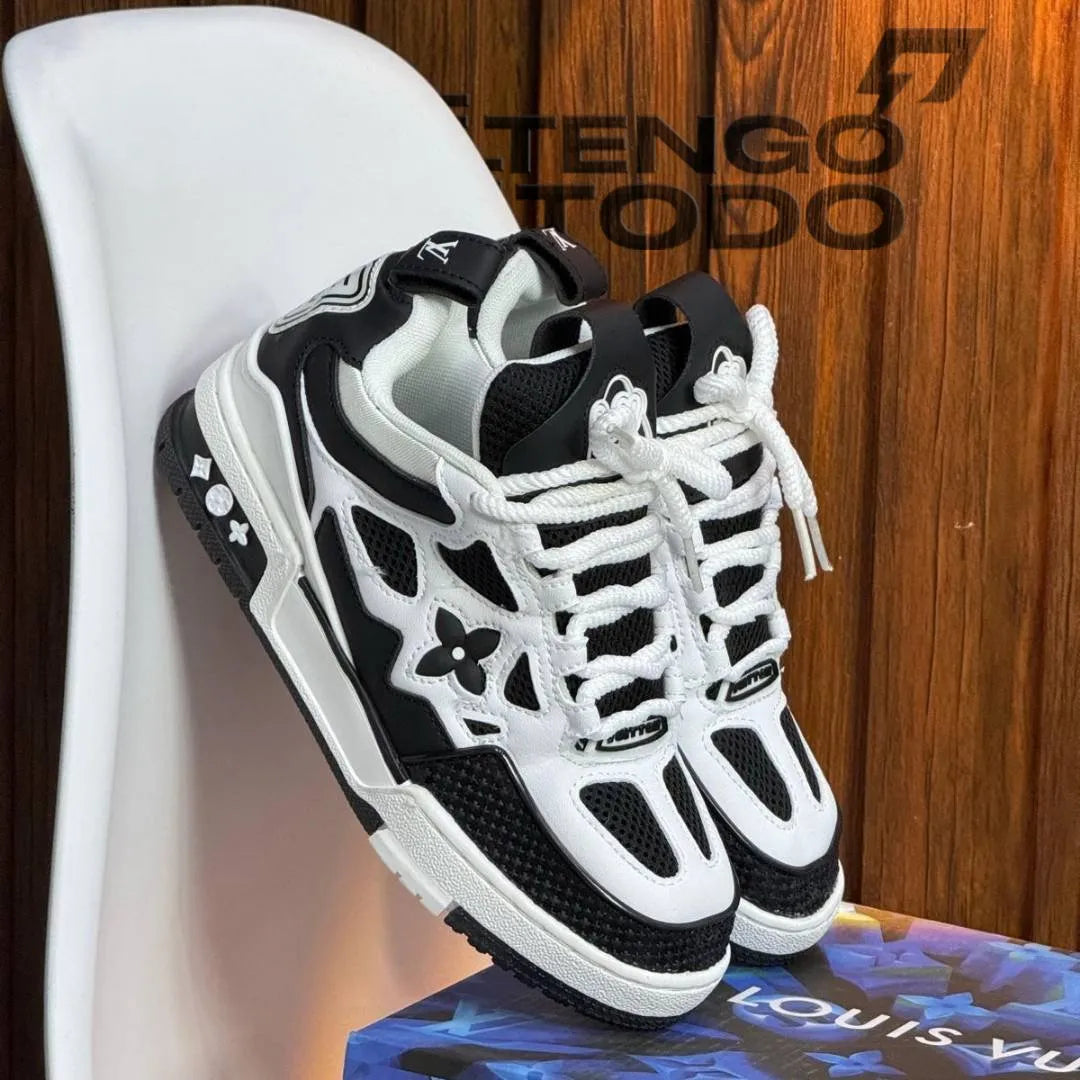 LOUIS VUITTON SKATE NEGRA BLANCA