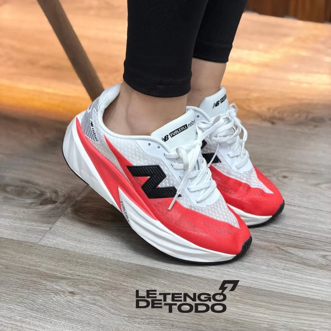 NEW BALANCE REBEL V5 BLANCA ROJA