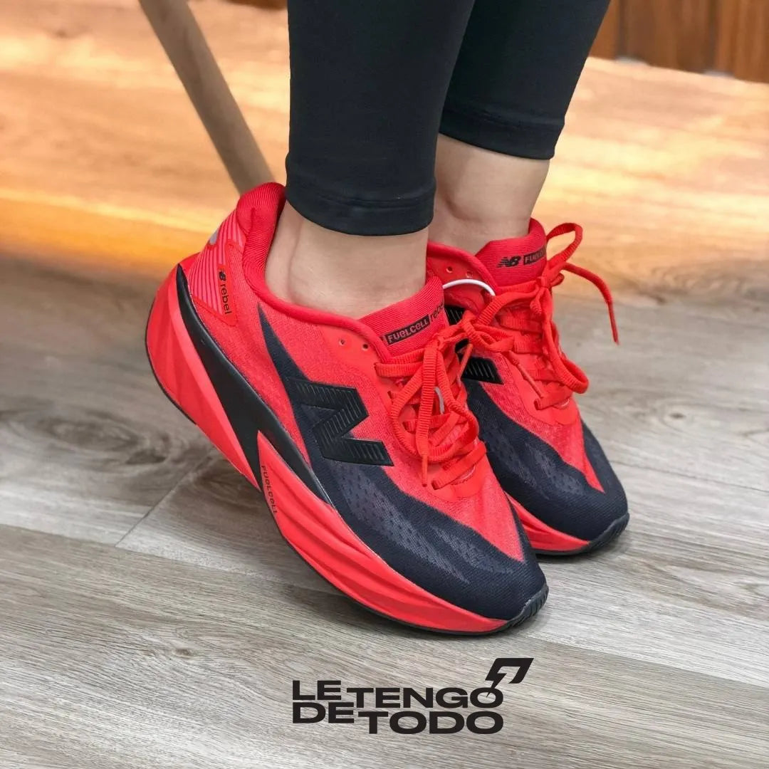 NEW BALANCE REBEL V5 ROJA NEGRA