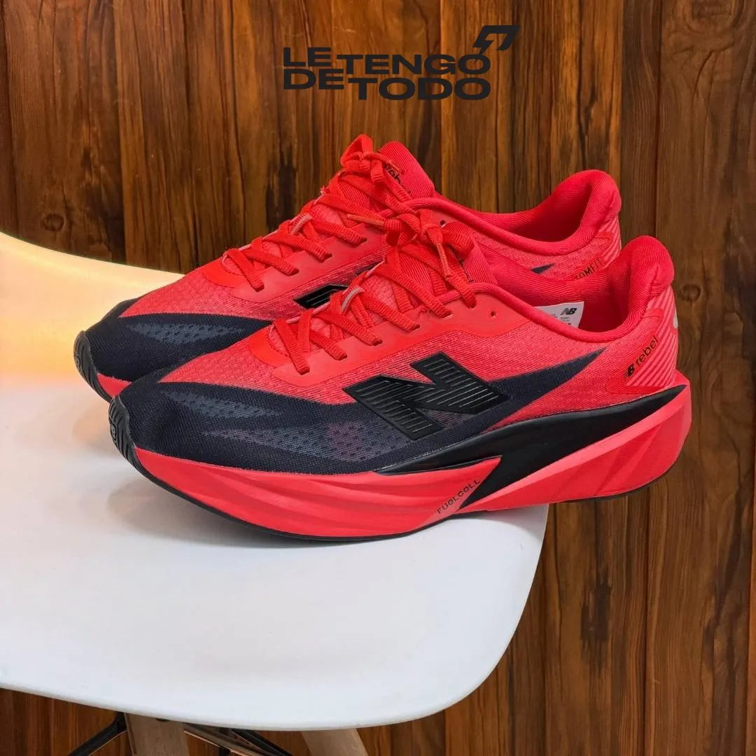 NEW BALANCE REBEL V5 ROJA NEGRA