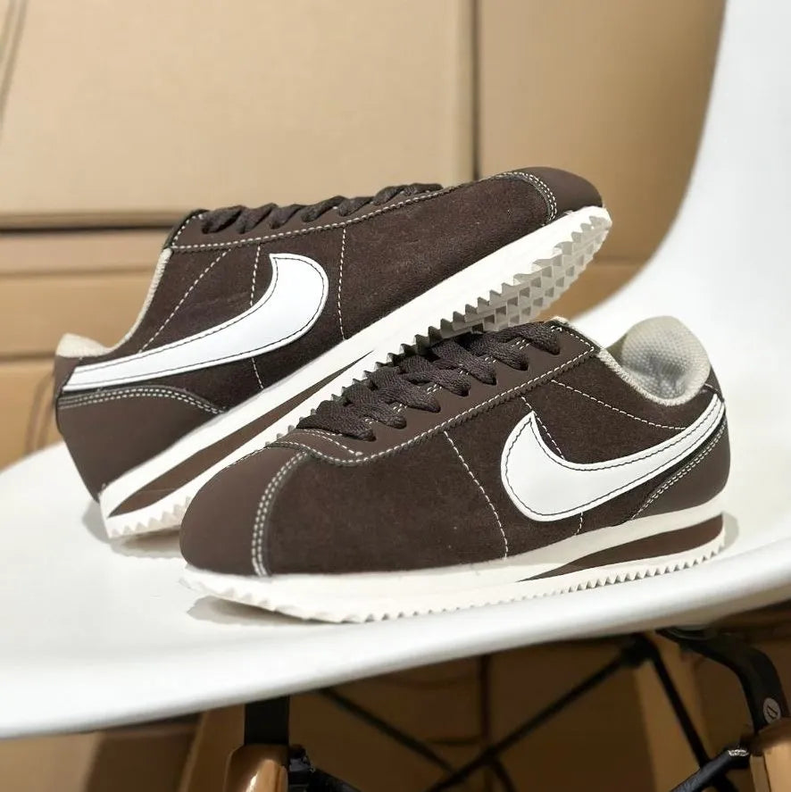 NIKE CORTEZ MARRON BLANCA