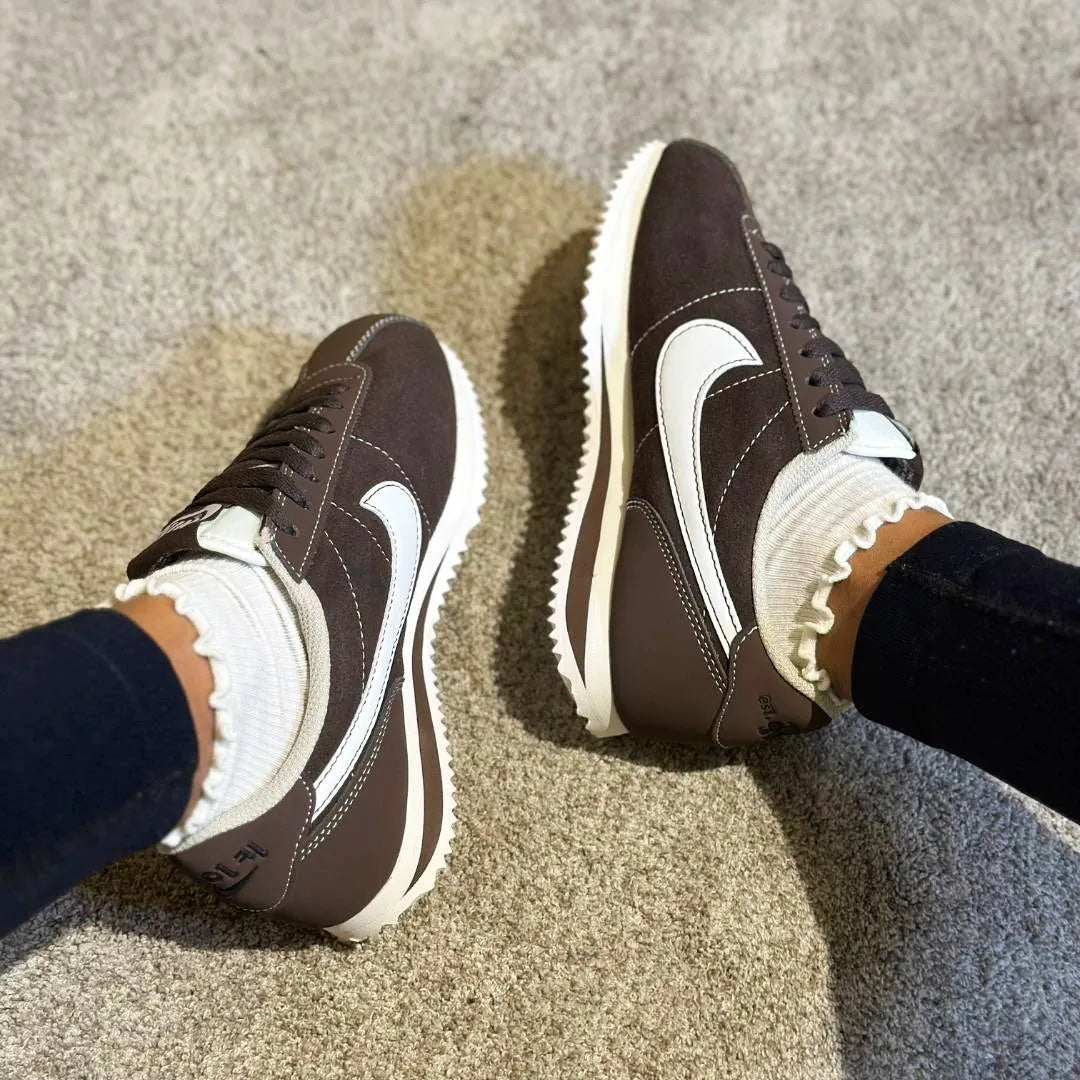 NIKE CORTEZ MARRON BLANCA