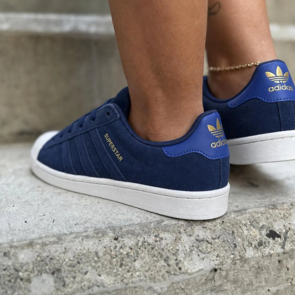 ADIDAS SUPERSTAR AZUL GAMUZA