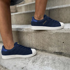 ADIDAS SUPERSTAR AZUL GAMUZA