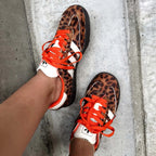 ADIDAS SAMBA NARANJA ANIMALPRINT